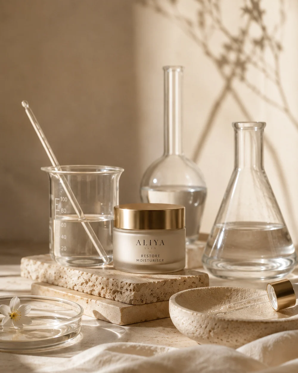 Aliya formulation still life in natural light