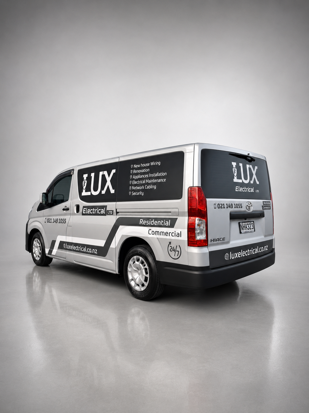Vehicle Signage — Vivid Icon work example