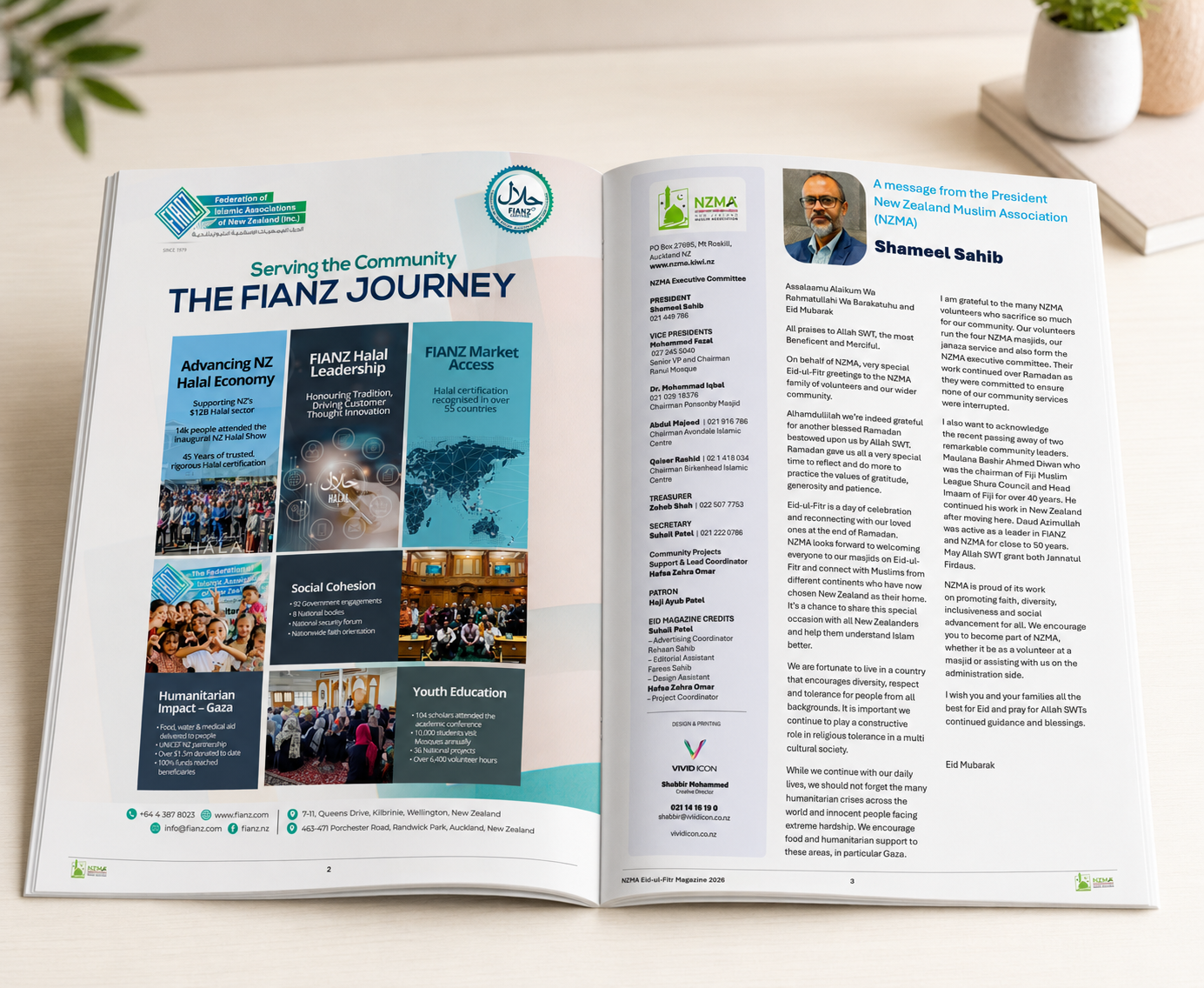 NZMA Magazine visual