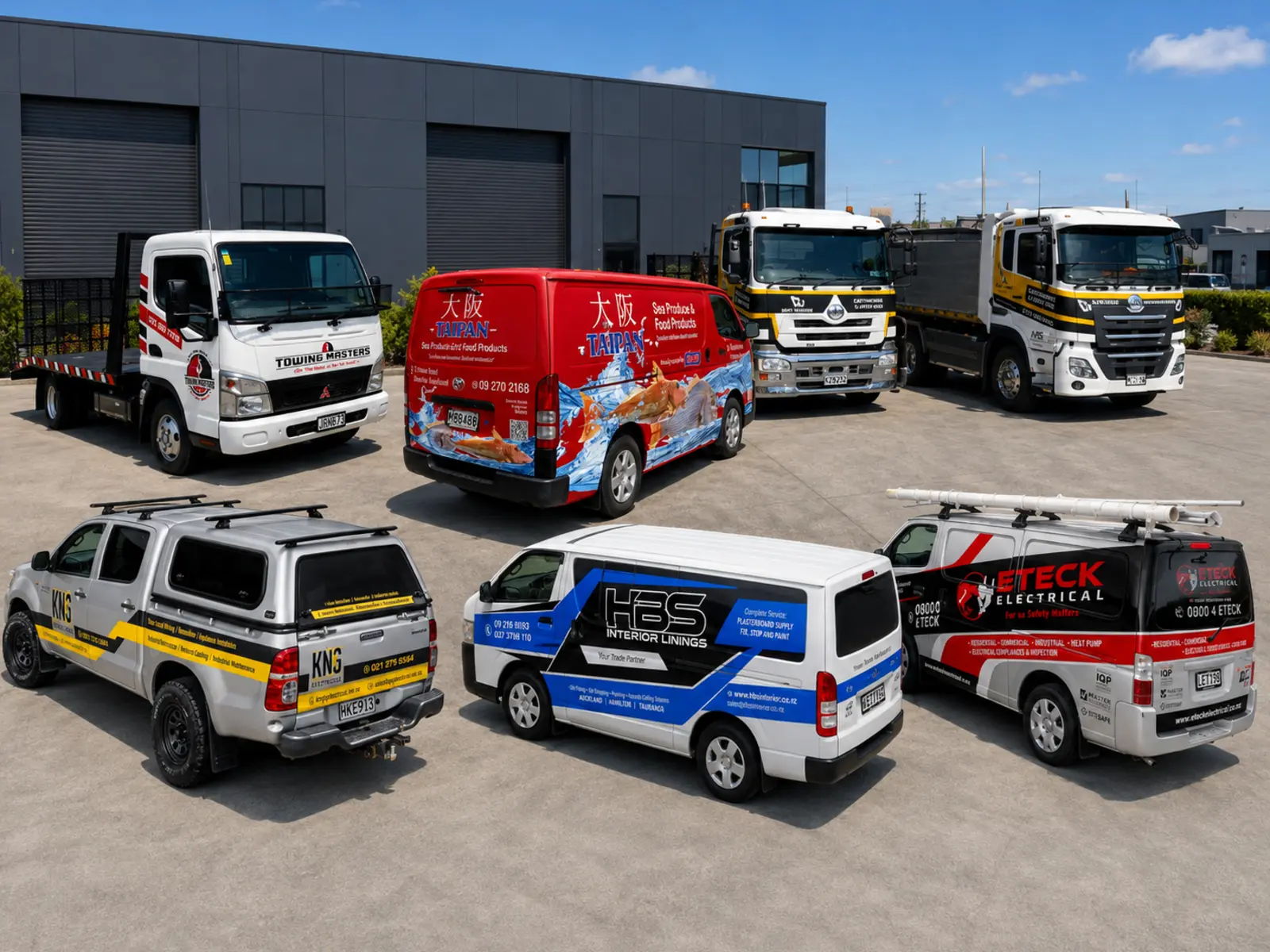 Vehicle Signage Auckland visual by Vivid Icon